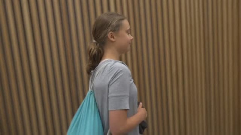 Greta Thunberg ante el juez por desobediencia a la Policía durante una protesta