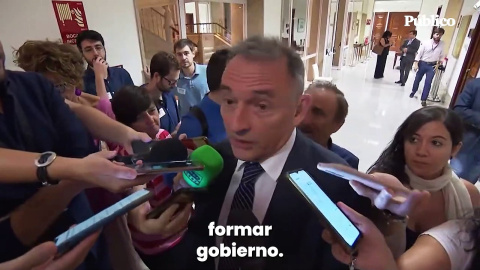 VÍDEO | Enrique Santiago: "El PP no puede formar Gobierno, nadie le coge el teléfono"