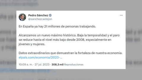 El empleo bate récords: más de 21 millones de trabajadores