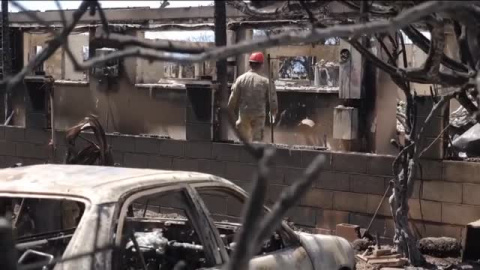 Los supervivientes de Lahaina, en Hawai, se enfrentan a la destrucción y la desolación