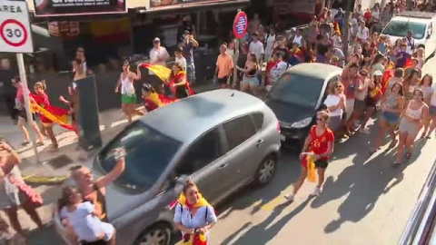 Nueva rúa de la selección femenina de fútbol en Ibiza