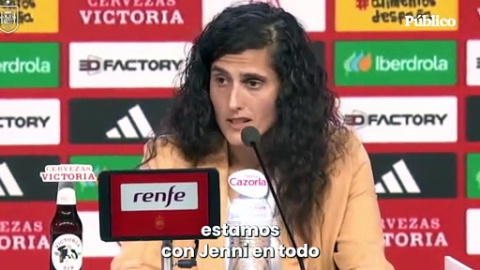 Así explica Montse Tomé la ausencia de Jenni Hermoso de la convocatoria de la selección