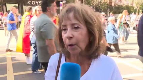 Decenas de miles de personas secundan la protesta del PP contra una posible amnistía al independentismo catalán