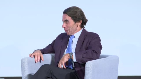 Aznar: "Tenemos al frente del Gobierno de España un delegado de los separatistas"