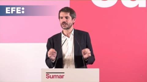 Sumar urge al PP a que rompa con Vox por las "peligrosísimas declaraciones" de Abascal