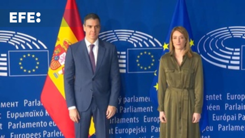 Imágenes de las llegadas al Parlamento Europeo en Estrasburgo