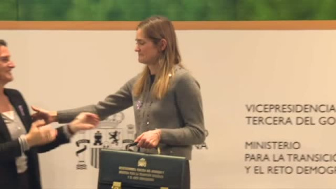 Teresa Ribera entrega la cartera a la nueva ministra de Transición Ecológica