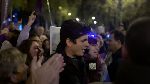 Expulsan a Vito Quiles de la manifestación del 25N