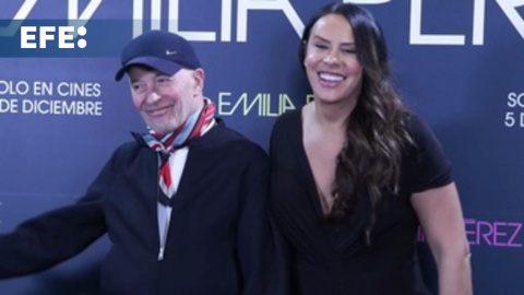 El cineasta Jacques Audiard presenta en Madrid "Emilia Pérez" junto a la protagonista