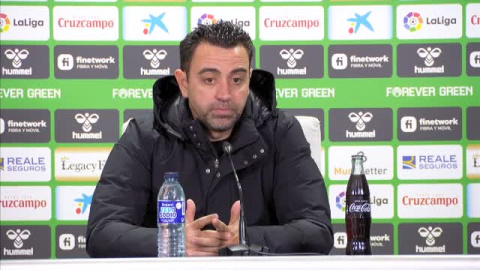 Xavi: "Los números son extraordinarios, pero hay que seguir"