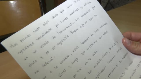 La carta de la víctima de la manada de Manresa: "Tengo que soportar sus miradas, risas y burlas"