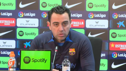 Xavi: "No me siento favorito, me siento un candidato a ganar laLiga"