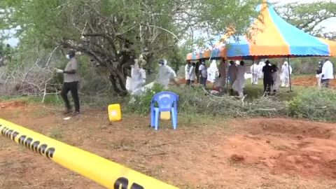 Ascienden a 90 los cuerpos encontrados en el "Bosque de los horrores" en Kenia