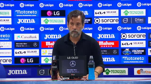 Quique Sánchez Flores: "La frustración es muy grande"