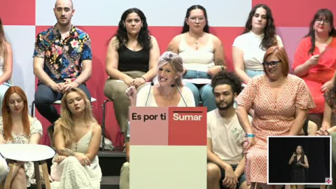 Yolanda Díaz acusa a Feijóo de mentir sobre los datos de empleo