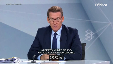 Feijóo pide una "mayoría fuerte" para no contar "con los extremos"