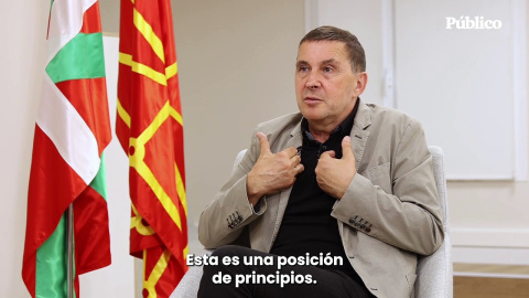 Arnaldo Otegi: "No somos equidistantes entre la ultraderecha y las fuerzas de progreso"