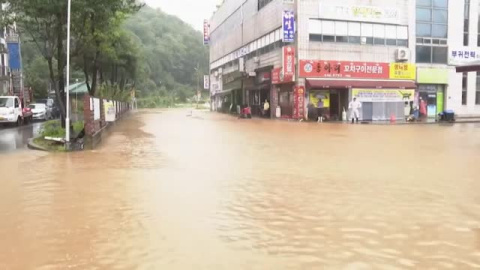 Las lluvias dejan ya más de una treintena de muertos en Corea del Sur