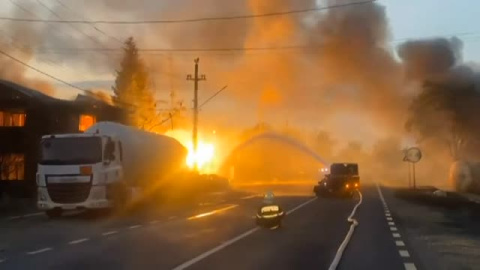 Fallece una persona y decenas resultan heridas tras la doble explosión de una gasolinera en Rumanía