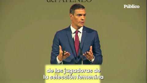 Pedro Sánchez cree que el machismo "tiene las horas contadas" tras el caso Rubiales