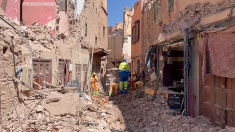 El terremoto se ceba con la histórica medina de Marrakech