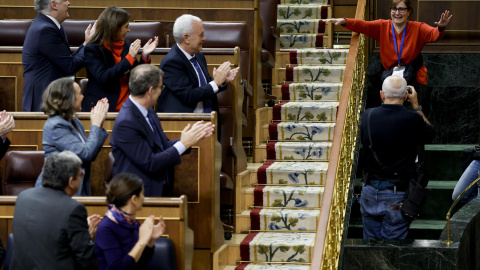 "Emilia, un millón de gracias por todos tus fotones": la emotiva despedida del Congreso a una de sus fotógrafas