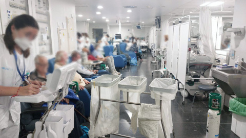 El Hospital de La Paz de Madrid colapsa y suspende cirugías por falta de camas en medio de la epidemia de gripe