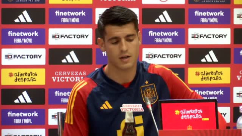 Morata sobre su capitanía: "Es un orgullo y una alegría. Estoy aquí para ayudar a los jóvenes y a los nuevos"