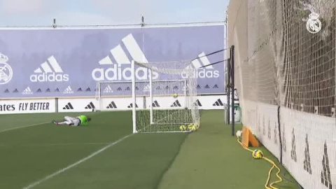 El Real Madrid sigue preparando el regreso liguero frente al Valladolid