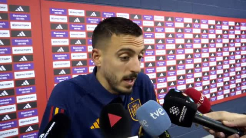 Joselu, tras marcar con la selección: "Ha sido un momento especial y único"