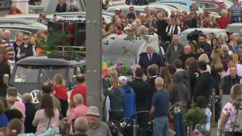 Último adiós a Sinéad O'Connor en Irlanda