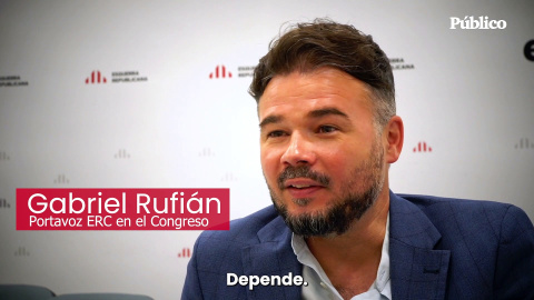 Gabriel Rufián: Sobre Pedro Sánchez