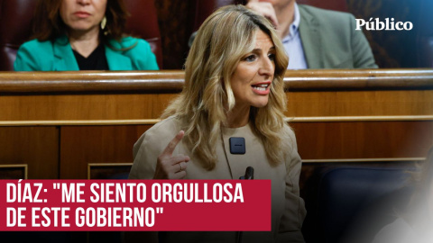 Yolanda Díaz, a Vox: "Vamos a alcanzar los 21 millones de ocupados y lo van a ver desde la oposición"