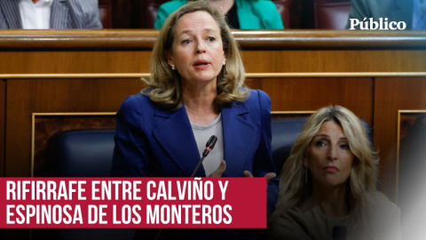 Calviño, a Espinosa de los Monteros: "Lo dice todo que haya tenido que recurrir a la inteligencia artificial para hacer su pregunta"