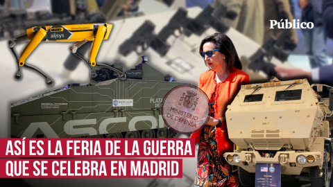 La industria de la guerra exhibe su arsenal en Madrid