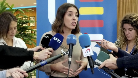 Irene Montero, sobre el pacto entre el PSOE y Sumar: "No lo conocemos"