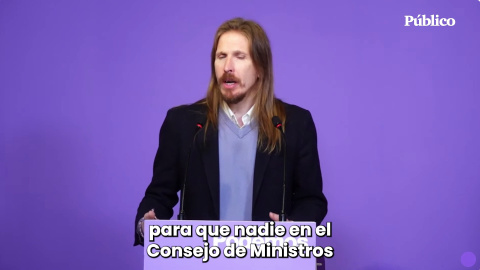 Podemos critica la composición del nuevo Gobierno: "Sánchez y Díaz nos han echado"