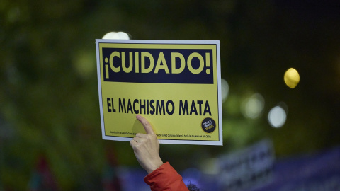 Foto de archivo de una manifestación contra la violencia machista en Madrid.