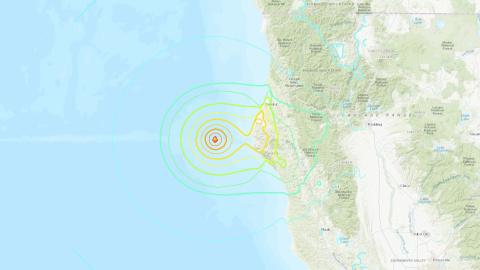 Un terremoto de magnitud 7,0 ha sacudido California y provocado una alerta de tsunami.