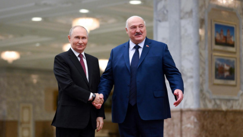 Putin y Lukashenko