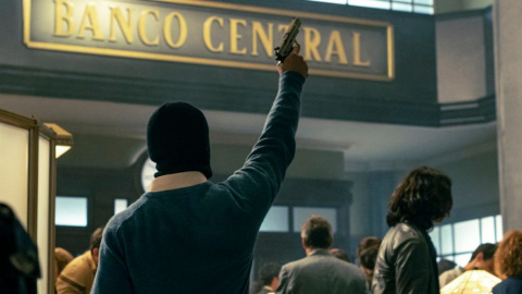 Fotograma de 'Asalto al Banco Central', la nueva serie de Neftlix que se estrena el 8 de noviembre.