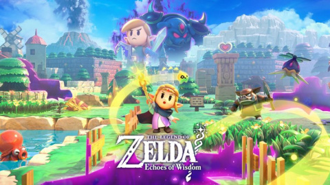 Imagen promocional del nuevo videojuego ‘The Legend of Zelda: Echoes of Wisdom’. Foto: Nintendo.