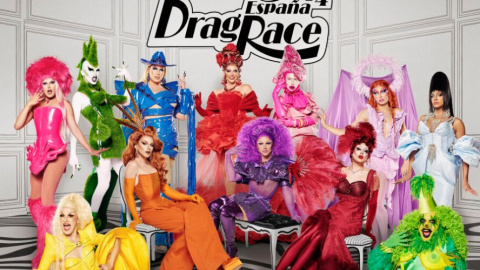 Las 12 reinas de la cuarta edición de ‘Drag Race España’ , que se estrena el próximo 22 de septiembre en Atresplayer. Foto: Atresmedia