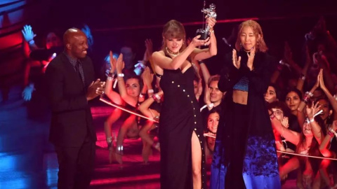 Taylor Swift en los VMAs de 2023./ Doug Peters - EUROPA PRESS