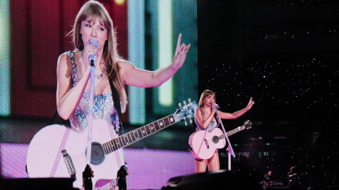 Taylor Swift en un concierto de su gira ‘The Eras Tour’. Foto: Paolo Villanueva @itspaolopv / Flickr.