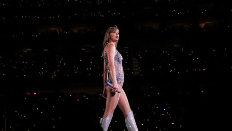 Taylor Swift en un concierto de su gira ‘The Eras Tour’. Foto: Paolo Villanueva @itspaolopv / Flickr.