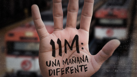 Cartel promocional de '11M: una mañana diferente'. Foto: Podimo