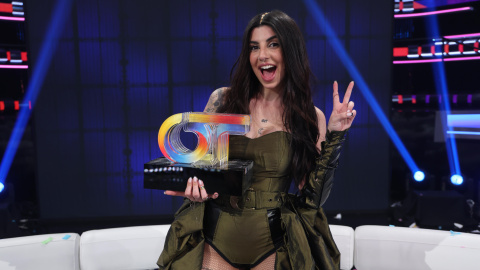 Naiara se proclama ganadora de OT 2023. Foto: Prime Video