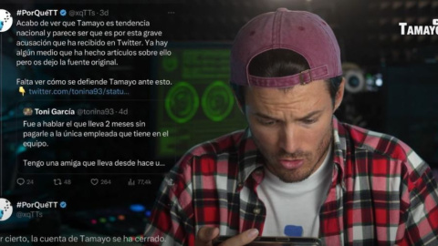 El youtuber Carles Tamayo explica en su último vídeo de Youtube cómo creó una campaña de desinformación contra sí mismo. Foto: Youtube.