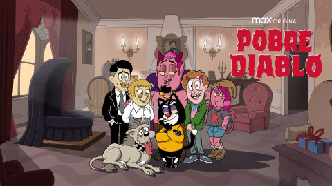 Póster promocional de la serie de animación 'Pobre Diablo'